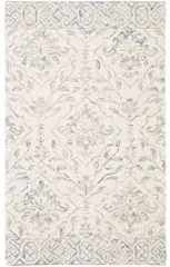 Safavieh Elvedina Handmade Dip Dye Floral Wool Rug