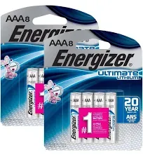 Energizer Ultimate Lithium AAA Batteries