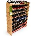 VEVOR 72 Bottle Stackable Modular Wine Rack