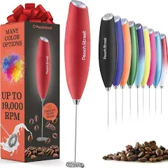 Powerful Handheld Milk Frother, Mini Milk Foamer, Battery Operated (Not Included