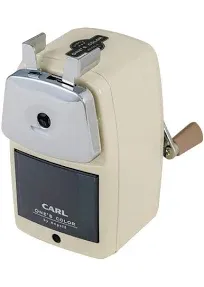 CARL Pencil Sharpener, Auto Draw, 0.9Mm/0.4Mm, 2-3/4&#034;X3&#034;X5&#034; , Be (CUI19016)