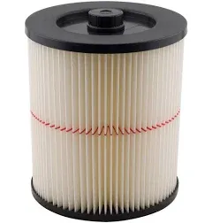 Replacement Filter 17816 Compatible with Shop Vac Craftsman 9-17816, Fits Most 5 Gallon and Larger Wet/Dry Vacs