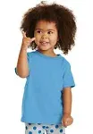 Port & Company CAR54T Toddler Core Cotton Tee - Aquatic Blue - 4T