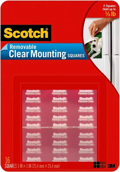 3M Scotch Removable Mounting Squares