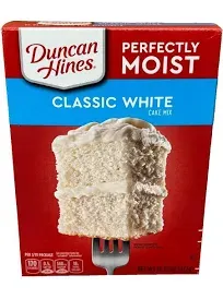 Duncan Hines Perfectly Moist Classic White Cake Mix