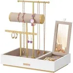 Jewelry Holder with Mirror