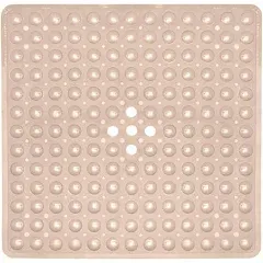 Extra Large Square Non Slip Shower Mat - 31 x 31-inch XL Bathroom Shower Mat ...