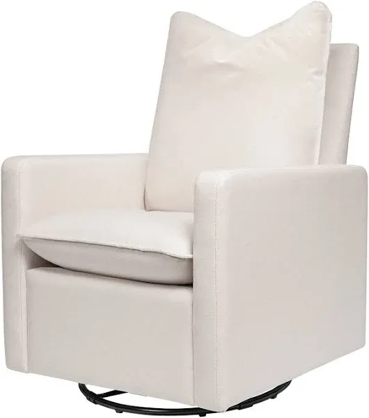 Cali Pillowback Swivel Glider in Luxe Fabric