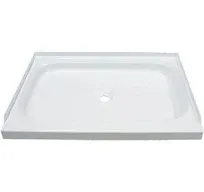 Lippert 210367 Rectangular Shower Pan, 24 Inch x 32 Inch