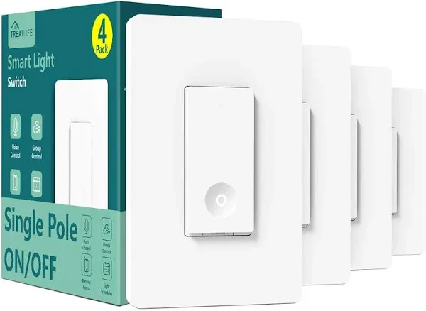 Treatlife Smart Switch 4 Pack