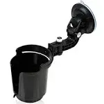 Recessed Folding Cup Holder: Premium Black Adjustable Drink Holder for Vehicles