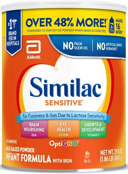 Similac Sensitive Infant Formula Powder