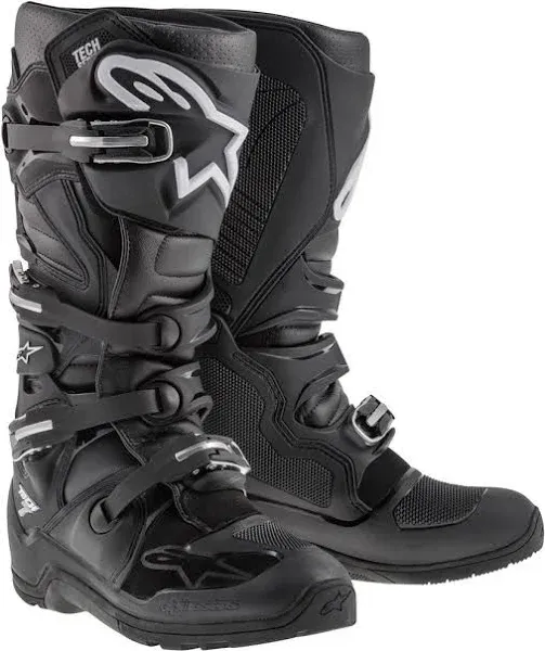 Alpinestars Tech 7 Enduro Boots 13 / Black/Silver/Green