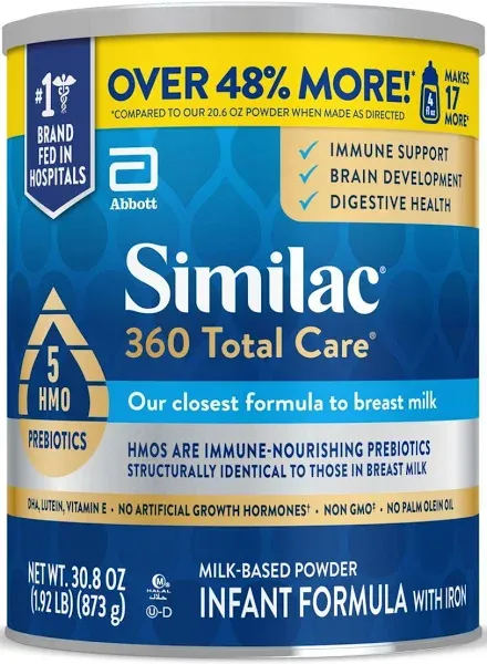 Similac 360 Total Care Infant Formula Powder