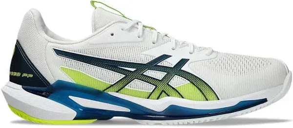 ASICS Men's Solution Speed FF 3 White/Mako Blue / 10