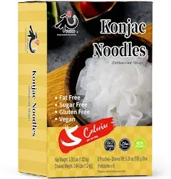 Yuho Shirataki Konjac Fettuccine 8 Pack