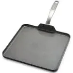 GreenPan Chatham Hard Anodized Healthy Ceramic Nonstick 11&#034; Griddle Pan - Gray