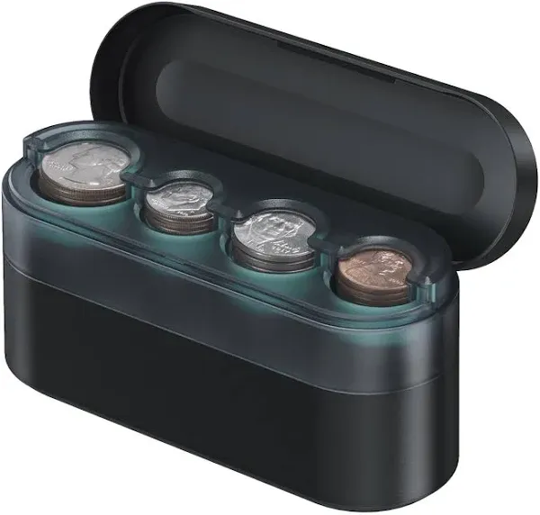 HALOBLK Larger Capacity Coin Holder