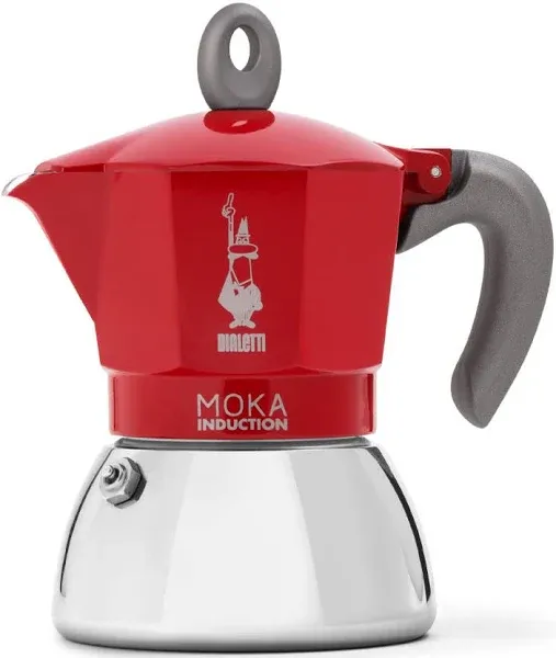 Bialetti Moka Induction Red - 4 Cups