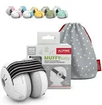 Alpine Muffy Baby Ear Muff Protection Newborn/Babies 3 - 36 Months Noise Cancel 