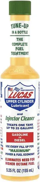 Lucas Upper Cylinder Lube\Fuel Treatment 5.25 oz | 10020