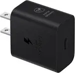 Samsung 25W (EP-T2510NBTGTW) Power Adapter - Black