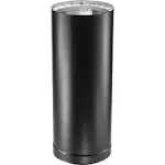 M&G DuraVent DVL Black Stovepipe - 6" Dia. x 6" L, 6DVL-06