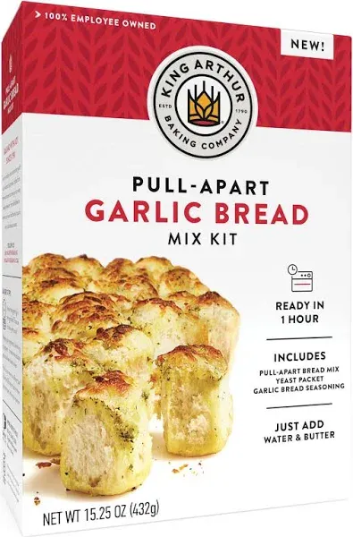 King Arthur Baking Company Mix Kit Garlic Bread Pull-Apart