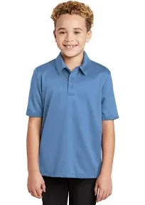 Port Authority Youth Silk Touch Performance Polo