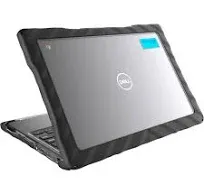 New Gumdrop DropTech DL3100CBCS Black Protective Case Dell 3100 Chromebook 11&#034;