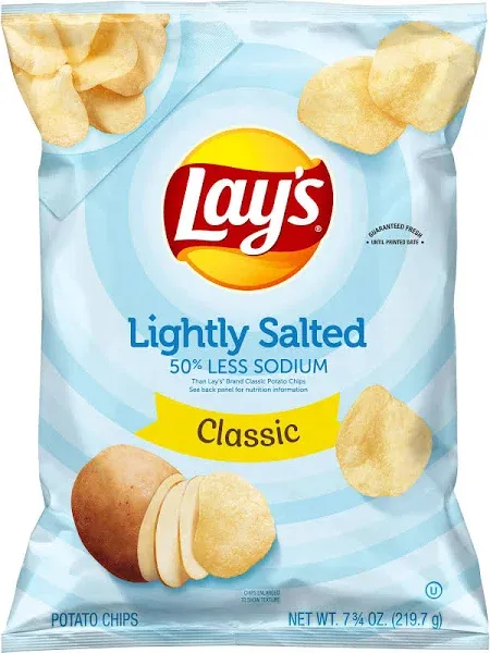 Lay's Classic Lightly Salted Potato Chips