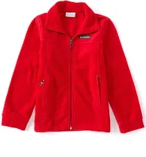 Columbia Steens MT II Fleece Boys Large Mountain Red Jacket