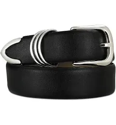 Women's Leather Belts with Gold Buckle Fashion Leather Waist Belt Elegant Ladies Belts for Jeans Dress & Casual Wear