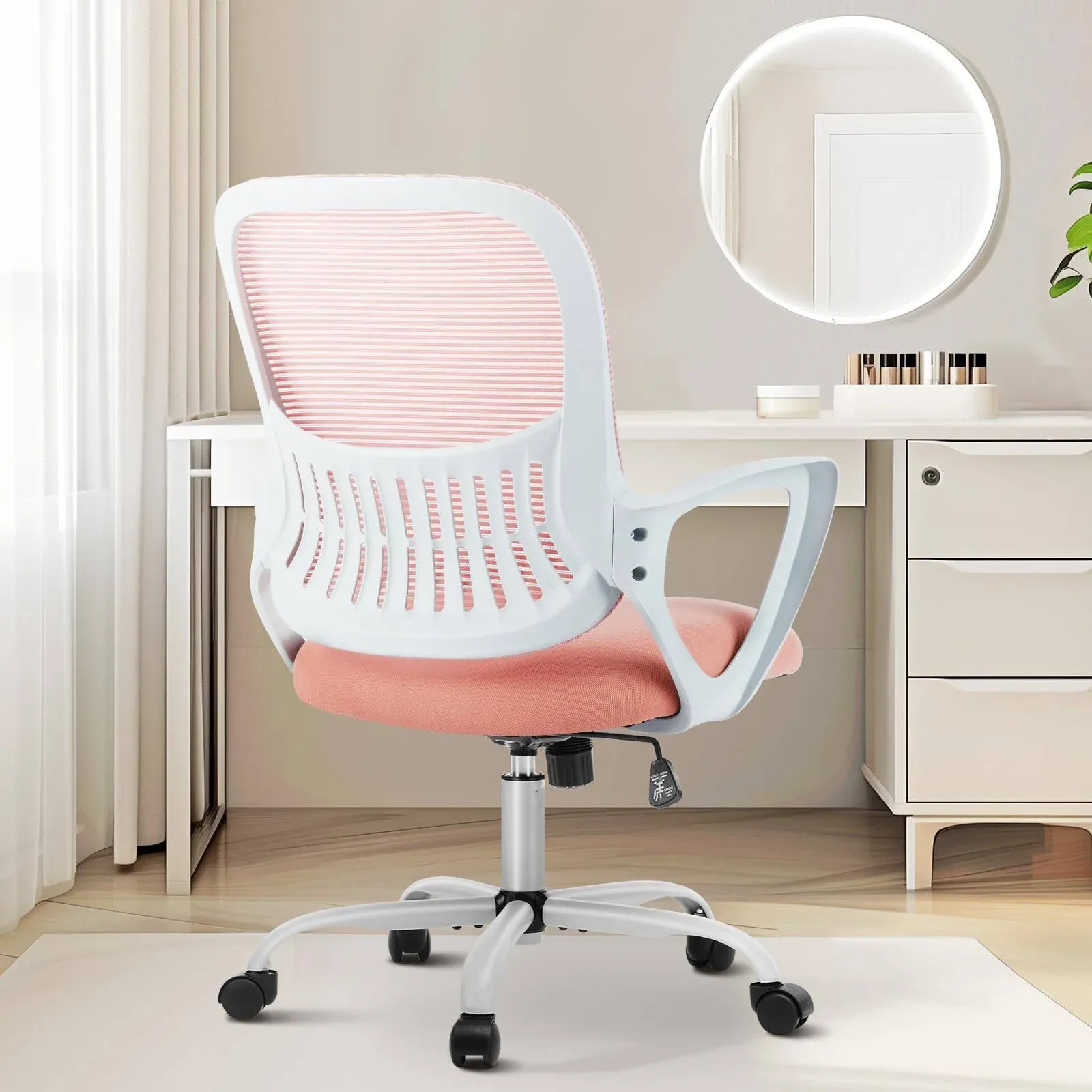 Sweetcrispy Office Computer Desk Managerial Executive Chair