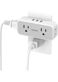 Surge Protector Outlet Extender, Multi Plug Outlet Splitter with 4 Electrical...