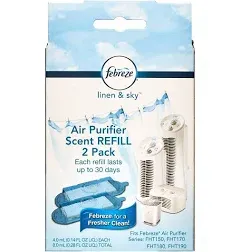 Febreze Air Purifier Scent Refill Linen Sky