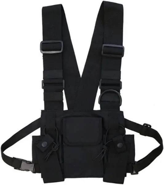 CZDLDNXS Multi-Pocket Chest Rig Bag