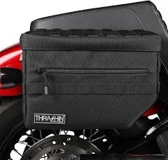 Thrashin Supply Company Escape Saddlebag - Black - TSB-0007