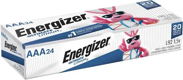 AAA Energizer Ultimate Lithium Batteries