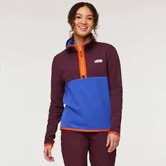 Cotopaxi Women's Amado Fleece Pullover - Small - Wheat / Amber