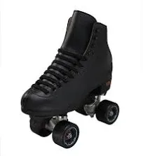 Riedell Quad Roller Skates - 111 Boost (Black) - size 12 only (refurbished)