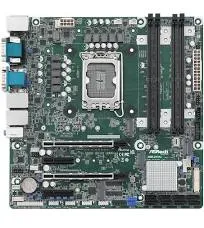 Asrock Industrial Imb-X1314 Intel W680 Intel VMD Raid 0/1/5/10 triple LAN TPM 2.0 LGA 1700 Micro ATX Motherboard