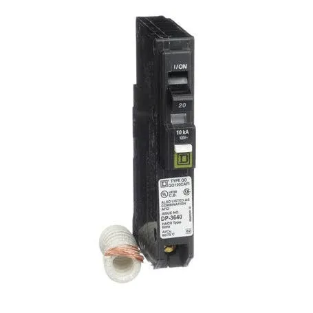 Square D QO Combination Arc Fault Breaker 20