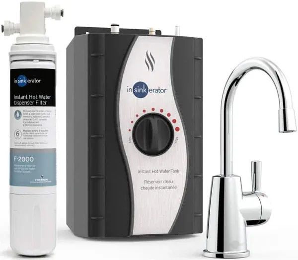 InSinkErator Instant Hot Water Dispenser 2/3-Gallon w/ 1-Handle 8.21&#034; Faucet