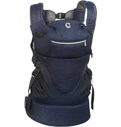 Contours Journey 5-in-1 Baby Carrier Blue 8-45 LB Breathable Mesh Hip Health