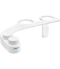 Element Bidet Attachment Non-Electric Thin Modern Design, Dedicated Rear and Fro