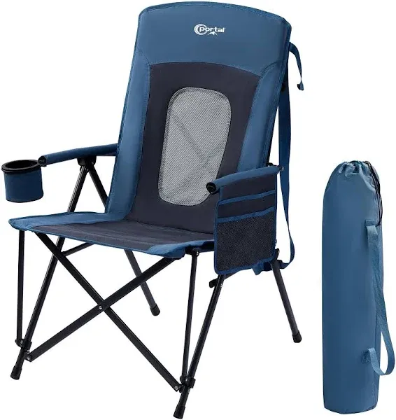 Portal Oversized Folding High Back Portable Lawn Chairs