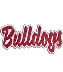 Bulldogs Team Mascot Iron On Applique/Embroidered Patch