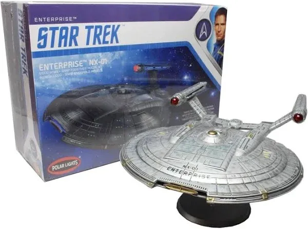 1/1000 Star Trek NX-01 Enterprise Snap - Polar Lights