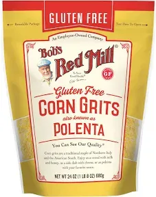 Bob&#039;s Red Mill Gluten Free Corn Grits / Polenta 24 Ounce